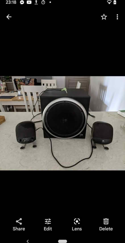 Photo of free Logitech speaker system (Kendal LA9) #1