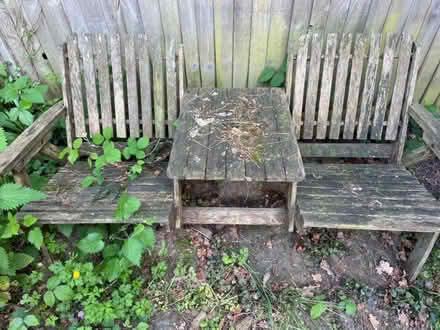 Photo of free Garden seat. (Pound Hill RH10) #1