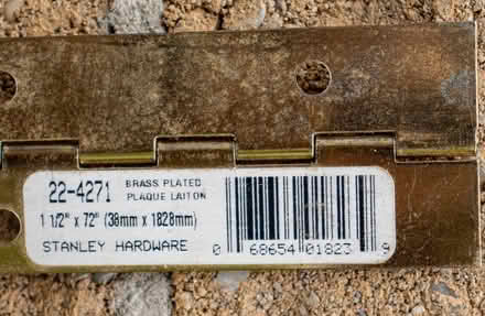 Photo of free Piano Hinge (Guelph - South End) #1