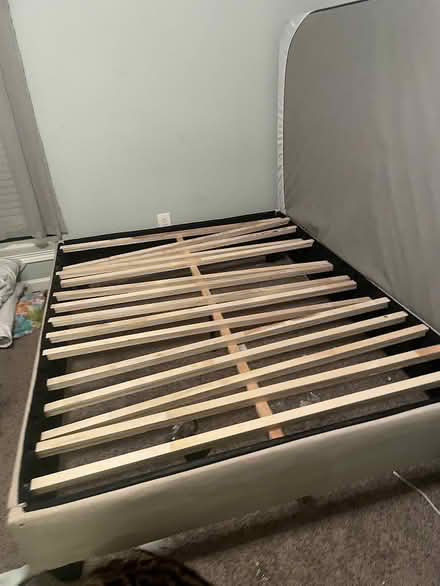 Photo of free Queen Bed Frame + Nectar Mattress (Leauge City) #1