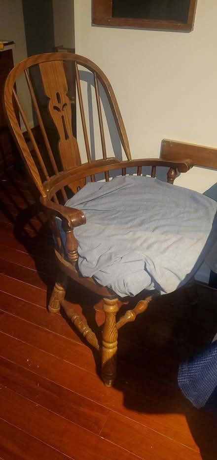 Photo of free Solid wood chair (Downers Grove) #1