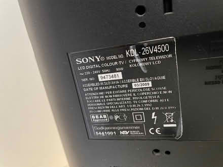 Photo of free Sony 26 inch TV (NW3) #2