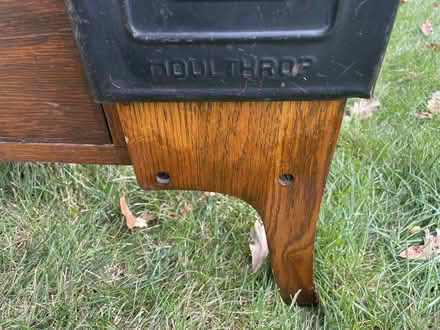 Photo of free Antique School Desk (Skokie) #3