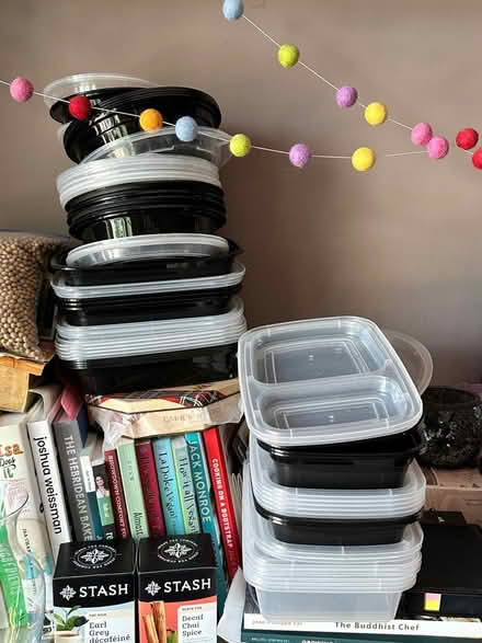 Photo of free Plastic containers -Coxwell/Gerrard (Toronto (Leslieville)) #1