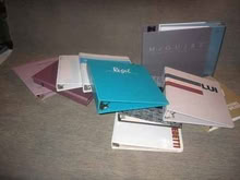 Photo of free 3-hole binders (West End San Rafael) #1