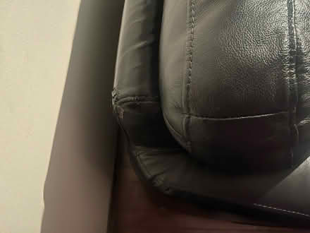 Photo of free Black Leather Pull Out Sofa/Couch (Union, NJ) #4