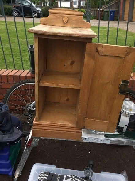 Photo of free Antique pine occasional cupboards (Shoal hill Cannock WS11) #2