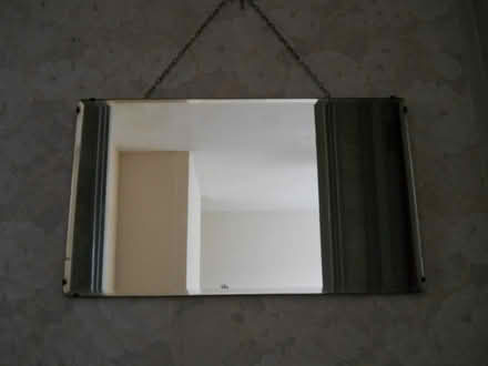 Photo of free Vintage bevelled edged Mirror (Bedlington NE22) #1