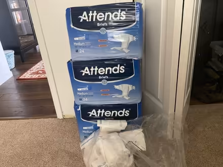 Photo of free Adult diapers & gauze wraps/sponge (South San Jose) #1