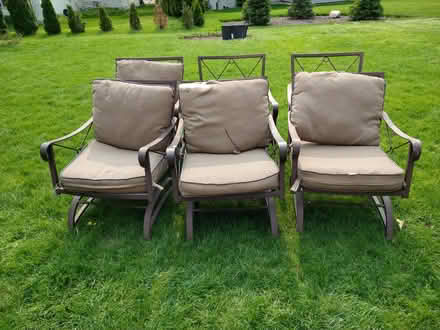 Photo of free Metal Lawn Chairs (Verona) #2