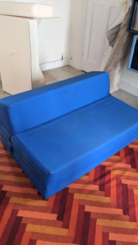 Photo of free Fabric and foam sofa bed (Princes Risborough HP27) #1