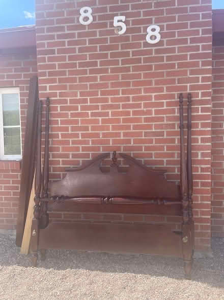 Photo of free Queen size headboard footboard (858 E Alturas St) #1