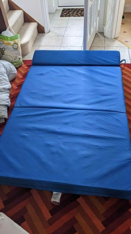 Photo of free Fabric and foam sofa bed (Princes Risborough HP27) #2