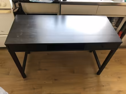 Photo of free Black wooden desk / tv stand (Gillingham ME7) #1