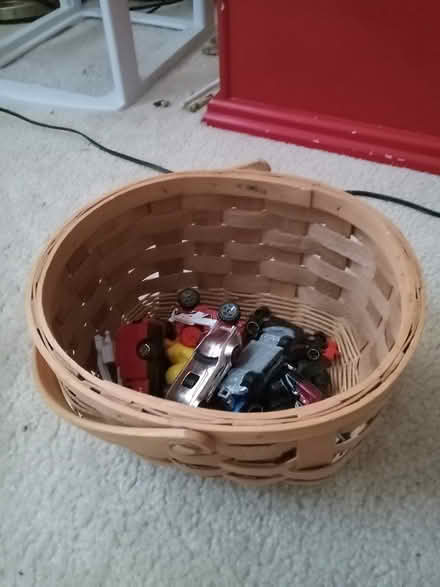Photo of free Basket of hated hot wheels cars (1899 spring creek drive) #1