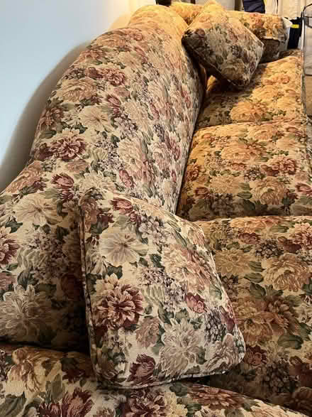 Photo of free Couch w/ 2 Wing Back Chairs (Pitman) #4