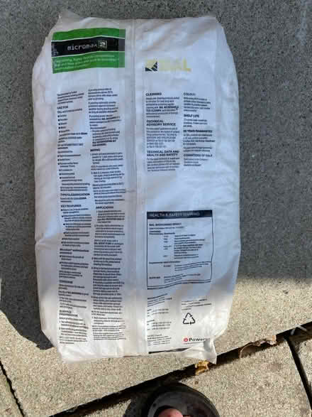 Photo of free Tile grout (L27) #1
