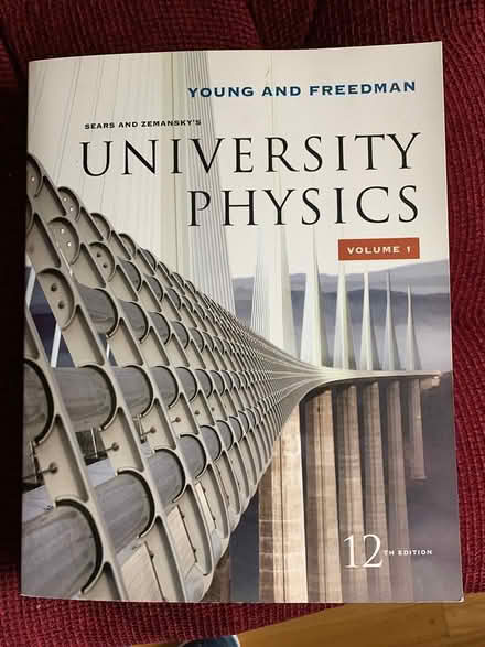 Photo of free Physics textbook (48103 near Dicken school) #1