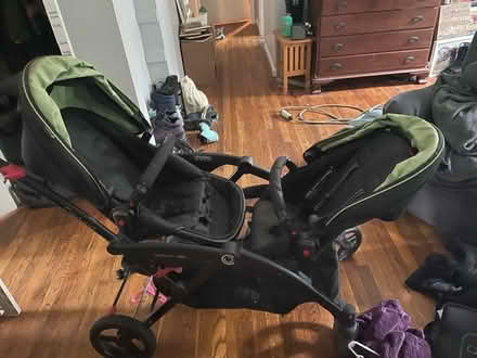 Photo of free Contours double stroller (Woodland rd and Hutton st) #3