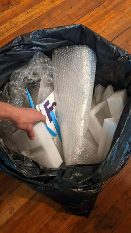 Photo of free packing material (Camb/Watertown/Belmont line) #1