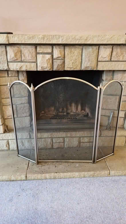Photo of free Fireplace metal fireguard (Purley) #1
