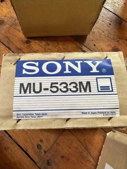 Photo of free Sony MU 533M speaker brackets (New barnet) #2