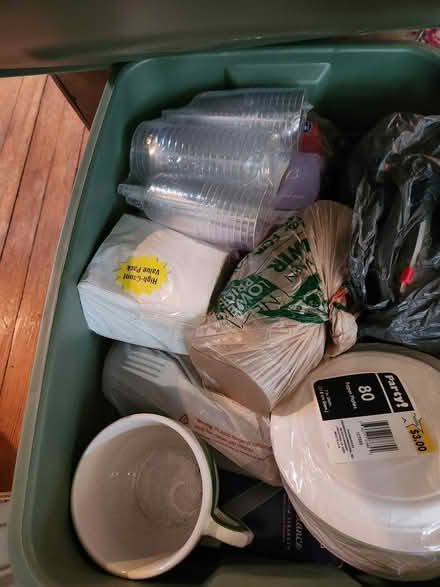 Photo of free Box of Party ware (Montclair) #2