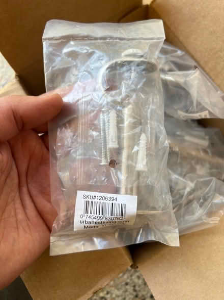 Photo of free Curtain rod and hardware (Sunnyvale near Seven Seas Park) #1