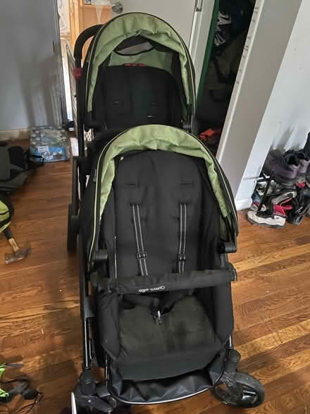 Photo of free Contours double stroller (Woodland rd and Hutton st) #2