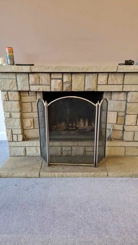 Photo of free Fireplace metal fireguard (Purley) #2