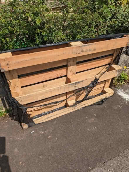 Photo of free wooden pallet (Lower Weston) #1