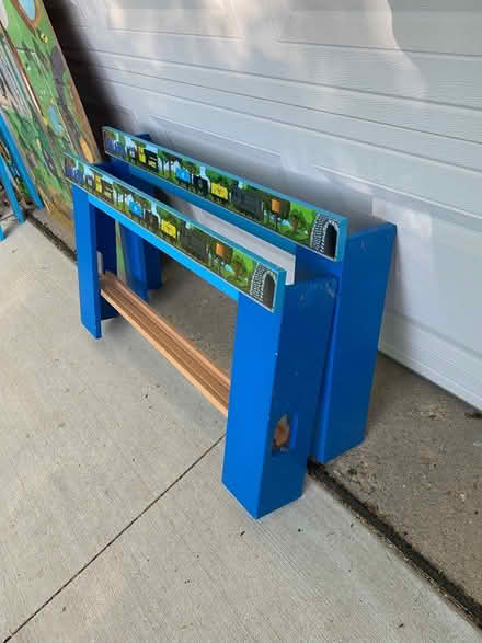 Photo of free Wooden Railway Play Table (48103 near Dicken school) #3