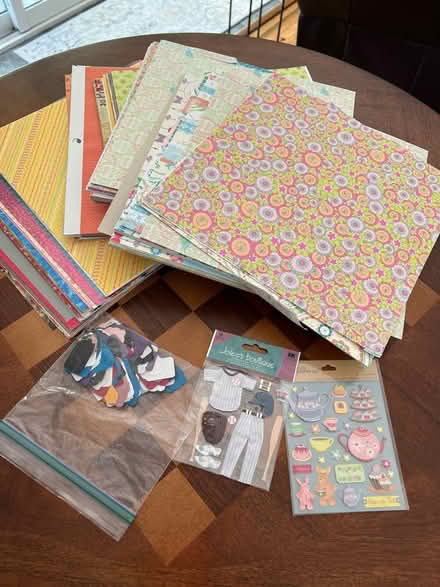 Photo of free Scrapbooking paper & supplies (Libertyville, IL) #1