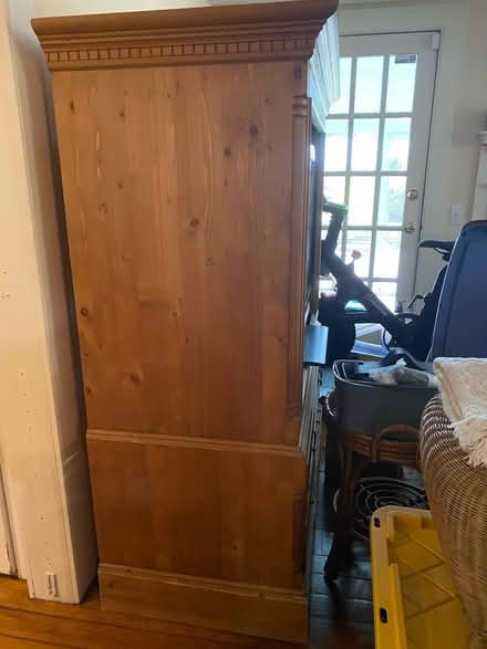 Photo of free Pine storage/ TV cabinet (Westport CT) #2