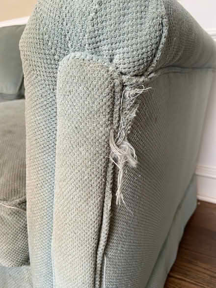 Photo of free Small couch (East Cobb by Lassiter) #3