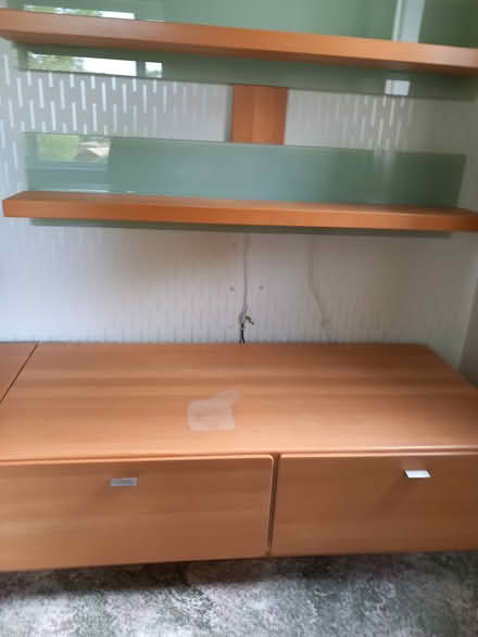 Photo of free TV stands/draw sets + shelves (Bordon) #4