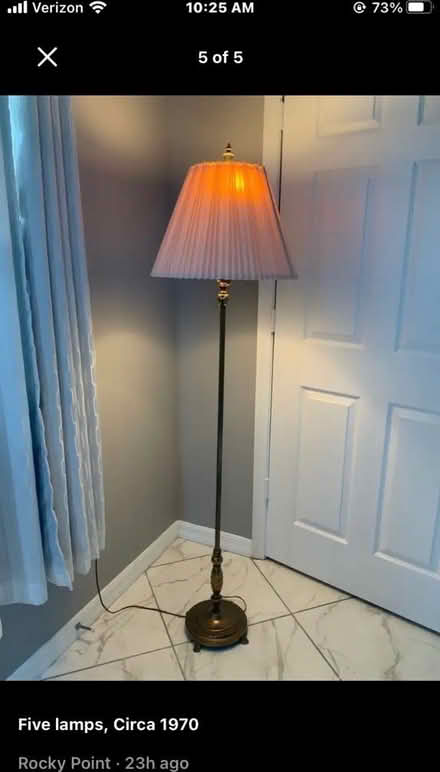Photo of free Lamps (Tampa - Rocky Point) #2