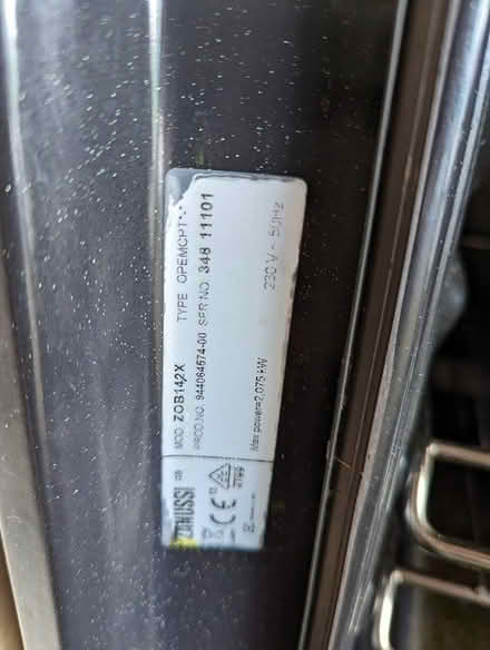Photo of free Zanussi electric oven (CB4) #2