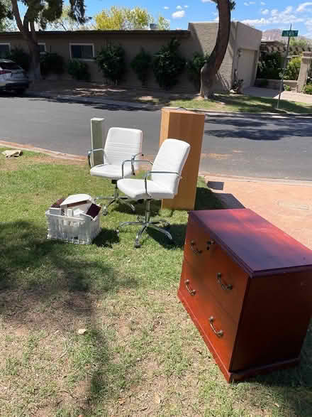 Photo of free Dressers chairs tables cabinets (Papago Park Heritage estates) #1