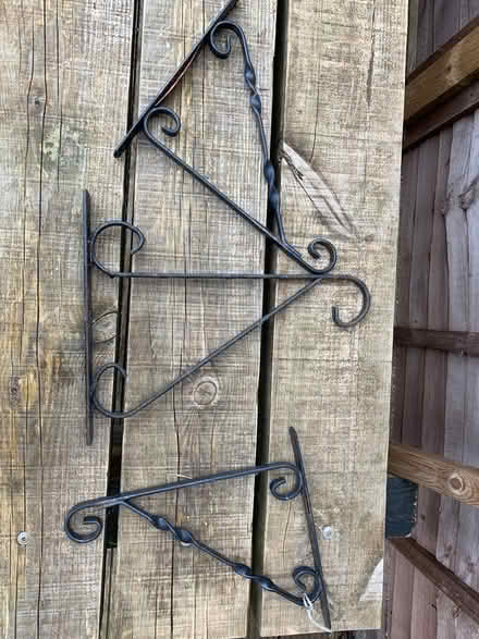 Photo of free 3 banging basket brackets (SG2) #1