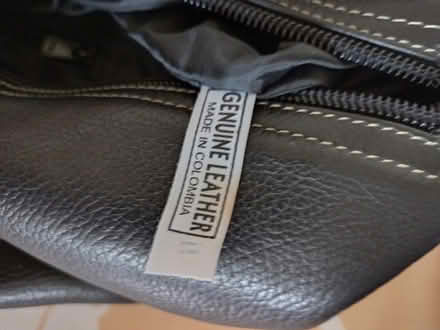 Photo of free Leather travel bag (Haverford, PA 19041) #2