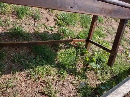 Photo of free Antique Wagon Bench (Bench) (Montgomery Village-Airport) #2