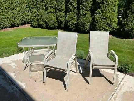 Photo of free Old patio furniture (C’ville- Randall & Huntley Rd) #1