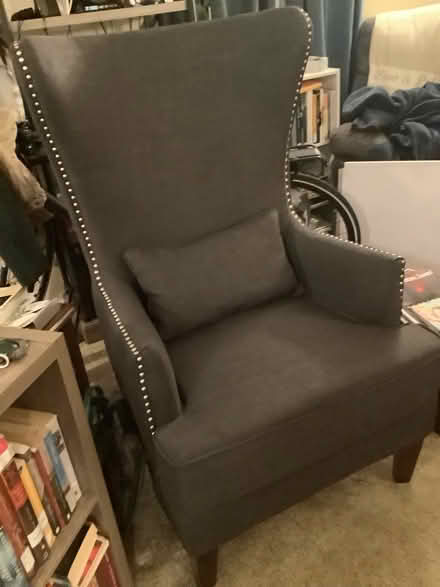 Photo of free High back armchair (Ypsilanti,byEllsworth&Mich Ave) #3