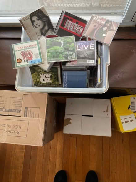 Photo of free 5 boxes of CDs (Leonia) #1
