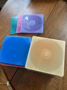 Photo of free Plastic Colored CD Holders (Beacon Hill) #1