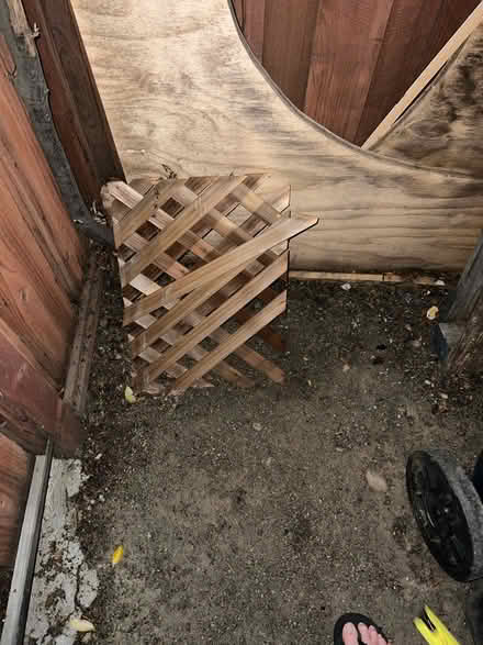 Photo of free Scrap 1” Plywood, pallet, lattice (Los Altos) #1