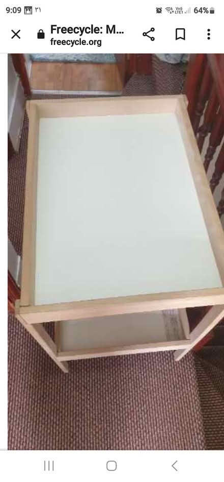 Photo of free Baby changing table (Forest Gate E7) #1