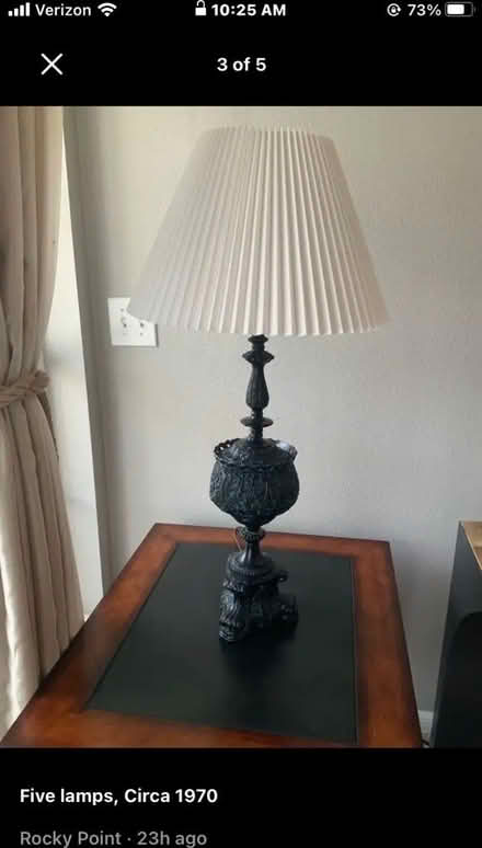 Photo of free Lamps (Tampa - Rocky Point) #4