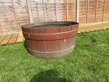 Photo of free Large fibreglass plant pot (Addlestone KT15) #1